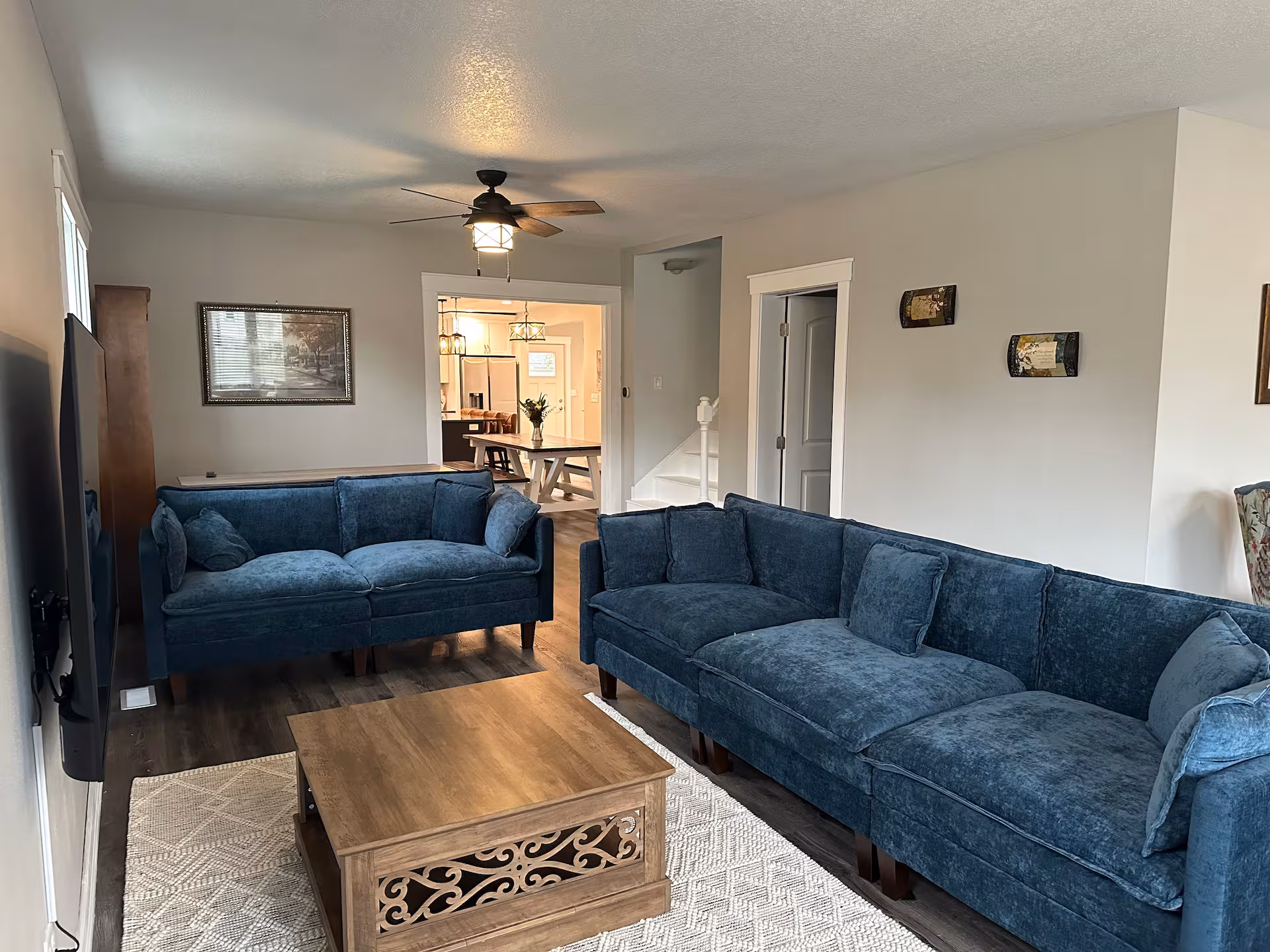 Living room with comfortable seating